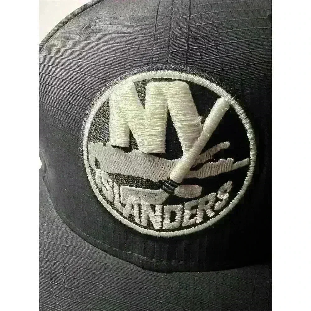 New Era New York Islanders 59Fifty Fitted Hat Black Size 7 3/8